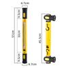 Multi Functional Magnetic Outdoor White/yellow/warm Light,Strip Hook 3Color Auto Repair Light Adjustable USB Work Light