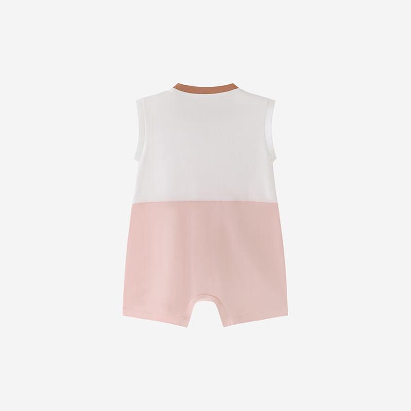 YEEHOO Baby Boys' Summer Pure Cotton Faux Two-Piece Romper