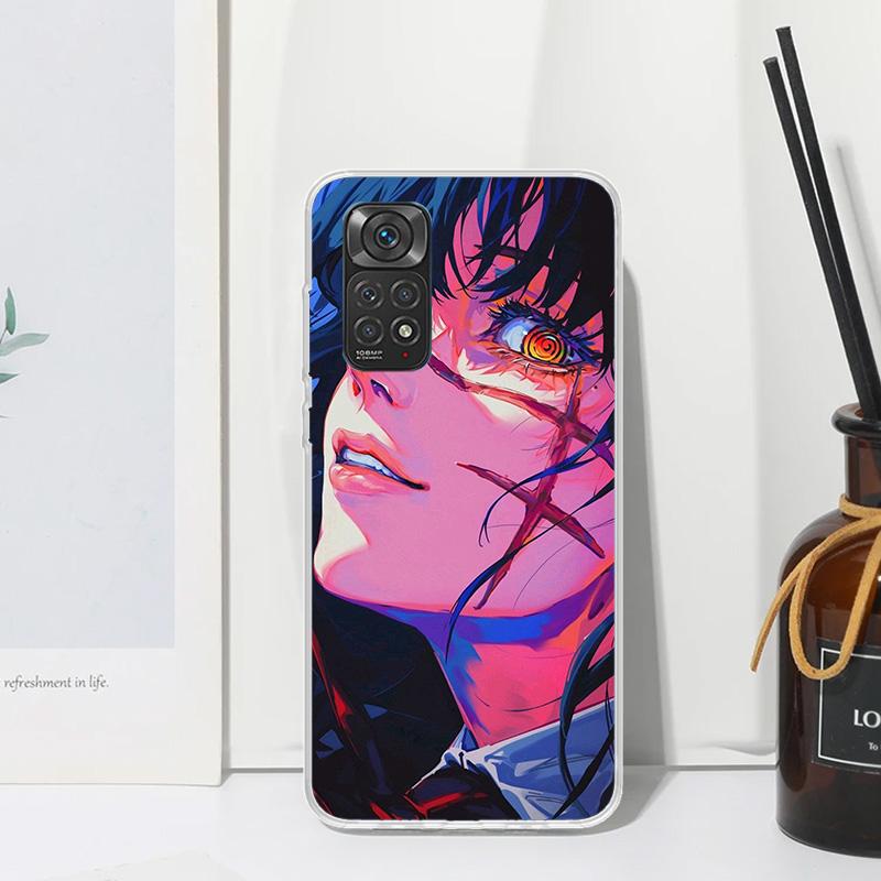 C-Chainsaw Mans Yoru War Devil Phone Case For Xiaomi Redmi Note 15 13 14S 14 Pro Plus 12S 11S 10S 12 11E 10 11T Art Fundas Back