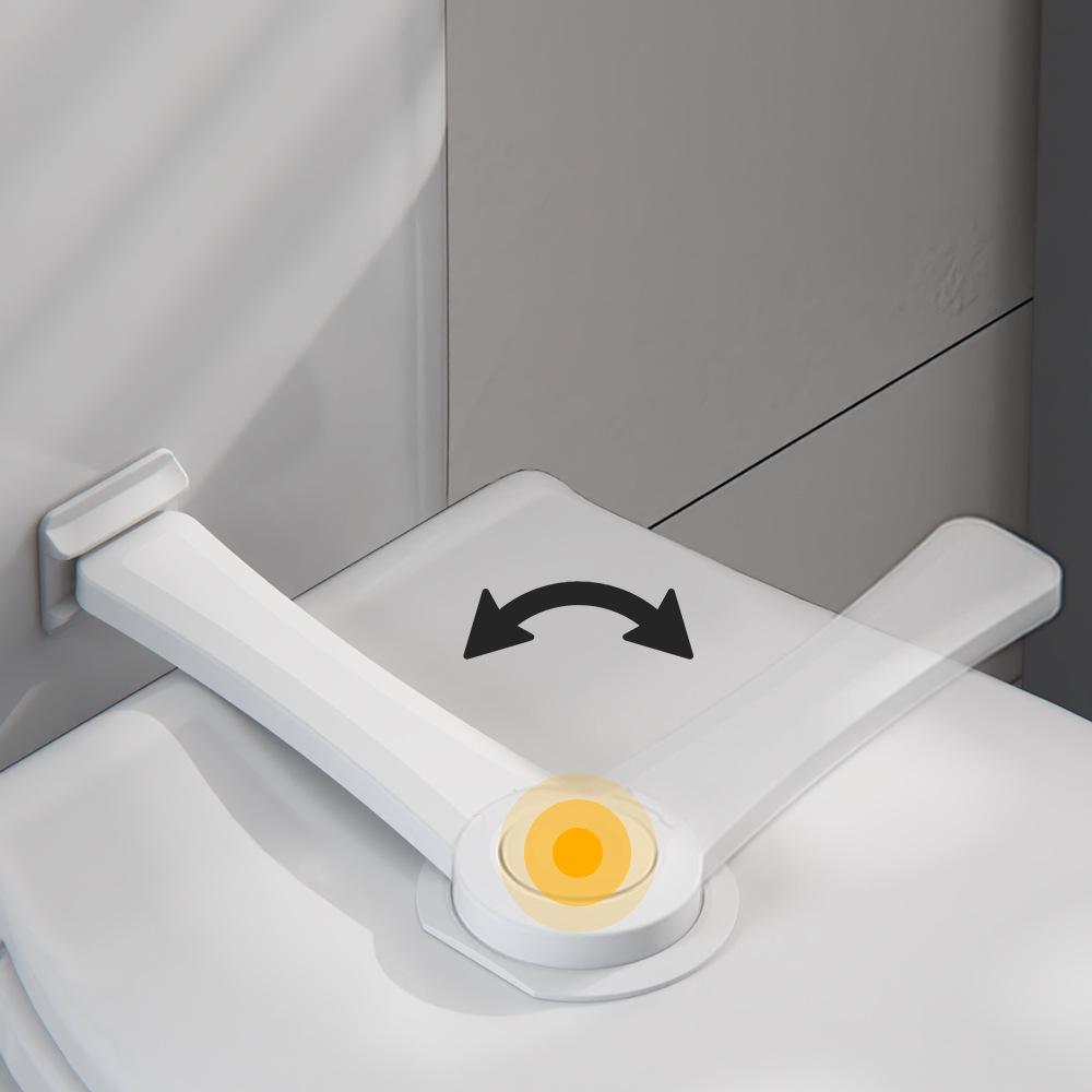 Child Safety Toilet Lock: Prevents Baby from Opening Toilet Lid