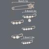 6/8Pcs Metal DIY Accessories Corset Brooch Clothing Leak Proof Fashion Women