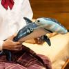 Cute Hammerhead Shark Ocean Animal Stuffed Plush Toy Simulated Hammer Shark for Ocean Enthusiasts Halloween Christmas Decor
