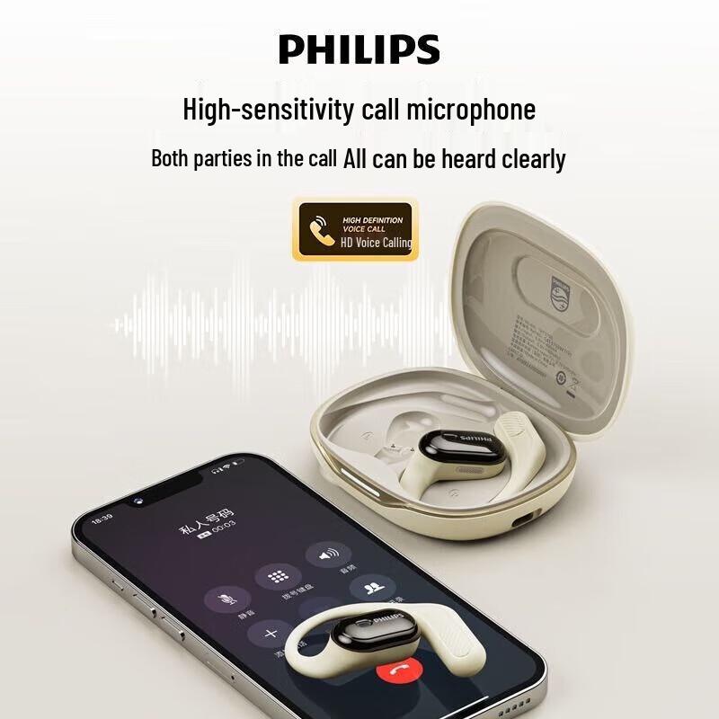 Philips TAT3759 Open-Ear Bluetooth Sports Headphones