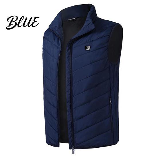 Men Winter USB Vest Thermal Constant Temperature Safe Intelligent Waistcoat
