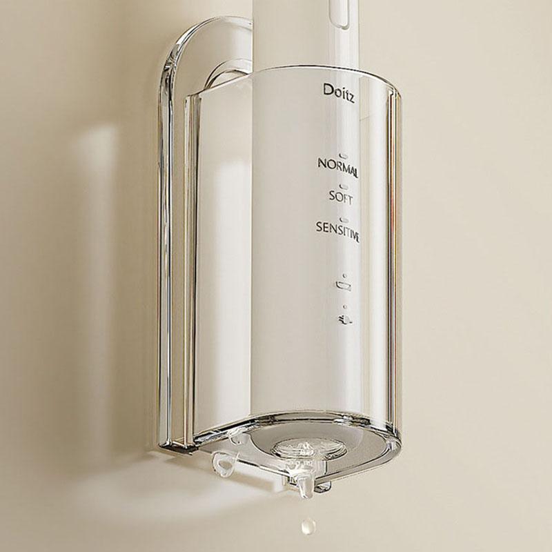 Non Perforated Toothbrush Holder Electric Toothbrush Base Space Saving Wall Mounted Toothbrush Holder Bathroom Storage Accessory