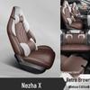 Neta X Full Leather Car Seat Cushion Cover - All-Season, Universal Fit