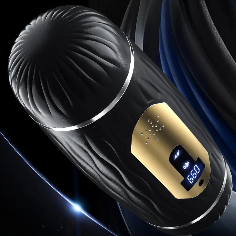 Automatic Male Masturbator Cup For Men Sex Toy 10 Vibrating Electric Pocket Pussy Stroker Vibrator Penis Stimulation Sex Machine