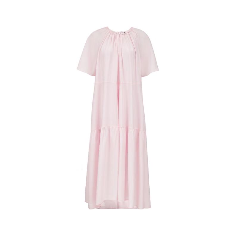 VEROMODA 2025 Summer Lyocell Blend Back Cutout Long Dress