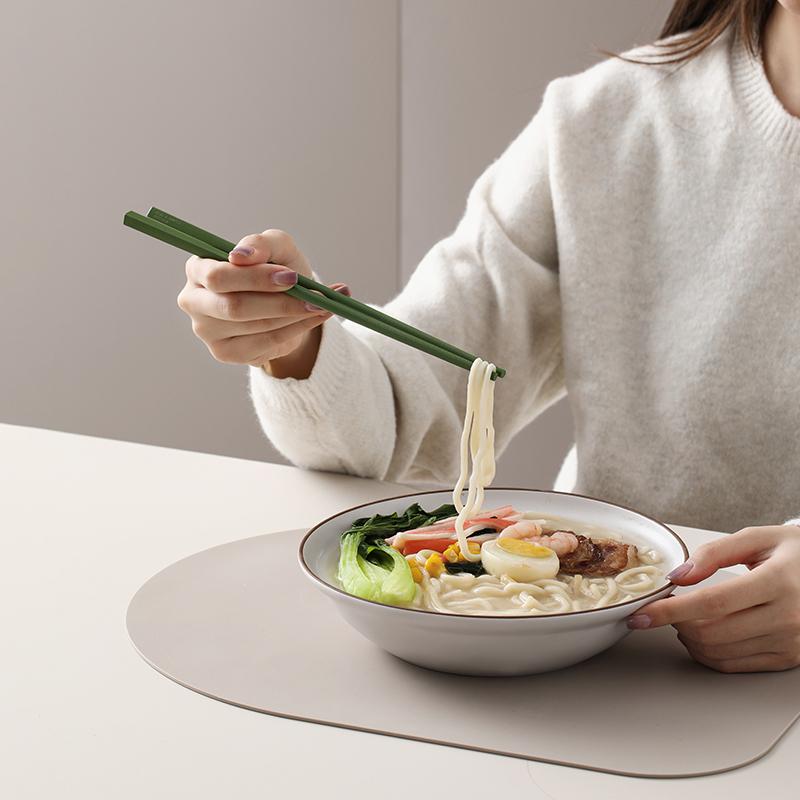 5 Pairs Chopsticks Set 24cm Mixed-color Chopsticks Heat-resistant Antibacterial Mildew-proof Anti-slip Kitchen Tableware Set