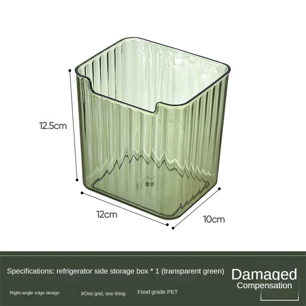 Kunststoff Aufbewahrungsbox Lebensmittelsortierung Sauber und Frisch Durchscheinende Haustierbox Aufbewahrungsbox Kühlschrankaufbewahrung Gefrierschrank Lebensmittelbox