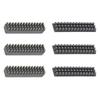 6pcs Nozzle Cleaning Brushes for Lab Mini 3D Printers with High Temperature Resistant Silicone Brush Set