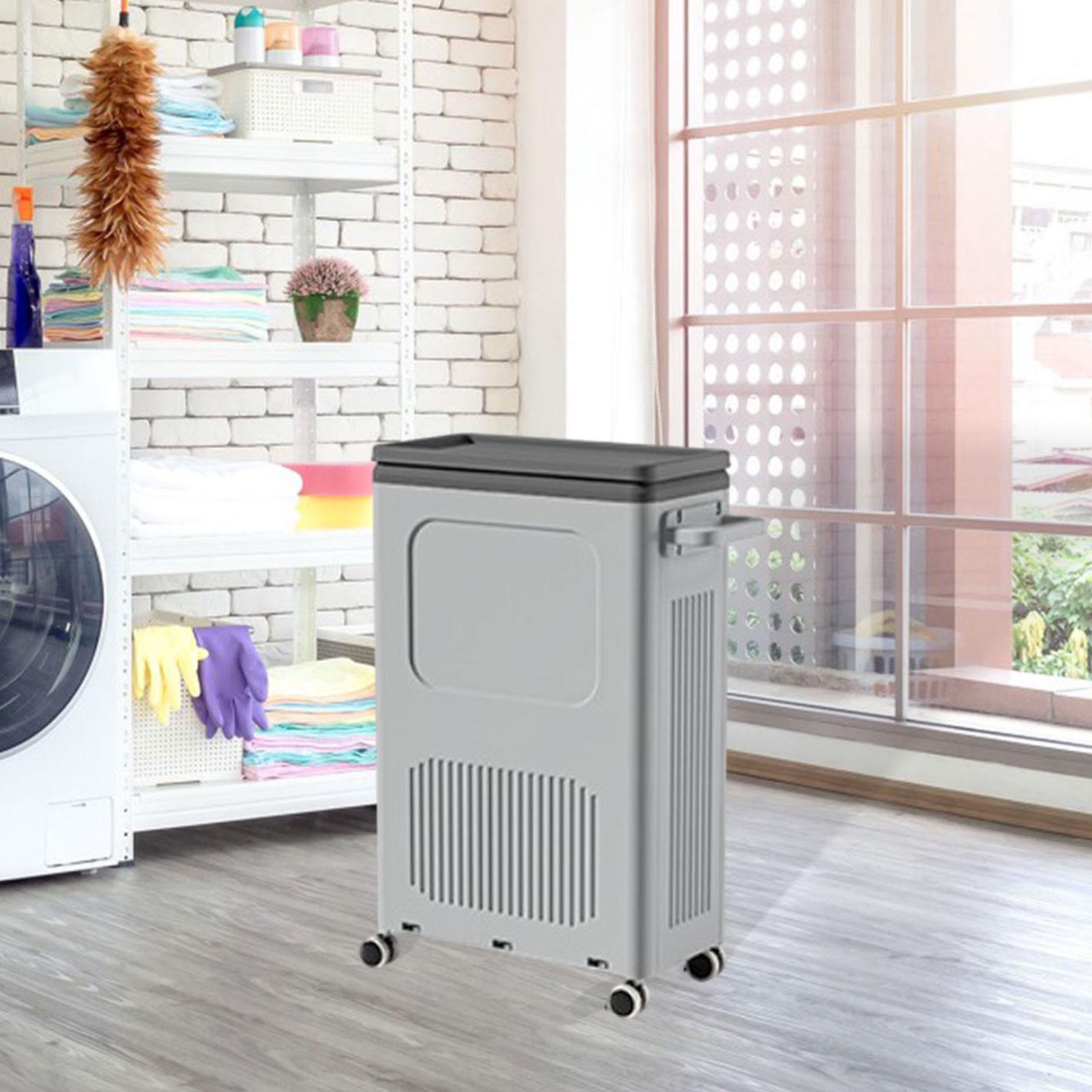 Складная корзина для белья органайзер для хранения корзина для хранения корзина для одежды для спальни дома путешествия прачечной ванной комнаты светло-серый 11455₽