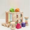 Montessori Wooden Block Set For Toddlers Infant Development And Learning