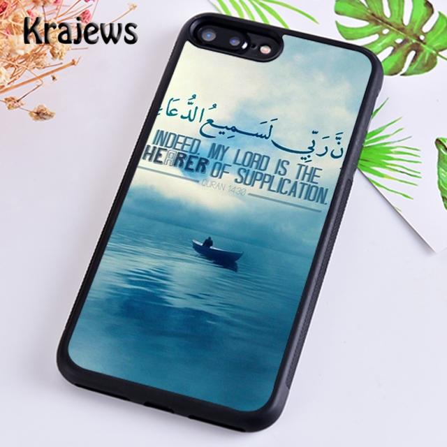 Krajews muslim surah ikhla Phone Case Cover For iPhone 17 Air 16 15 14 plus 12 13 pro max coque Shell Fundas