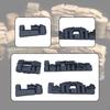 4 Pieces 1:72 Diorama Models Scene Props Blank Realistic Mini Ornaments DIY Painting Architectural