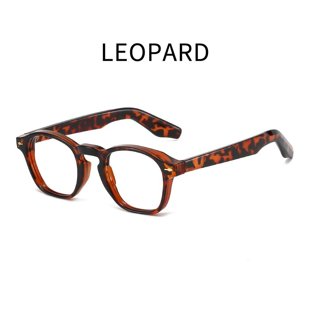 Square-Frame Anti-Blue Light Presbyopia Glasses Fashion Street Style Unisex High-Definition Reading Glasses 0 To +4.0