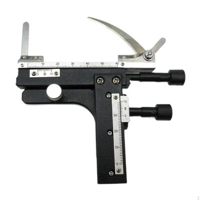 Ansteckbarer Mechanischer Tisch Mikroskop Beweglicher Messschieber Praktisch Robust Metall Messung