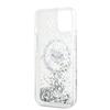 Karl Lagerfeld Klhmp15Mlgchsgh Iphone 15 Plus / 14 Plus 6.7 Hardcase Transparent Liquid Glitter Choupette Head Magsafe