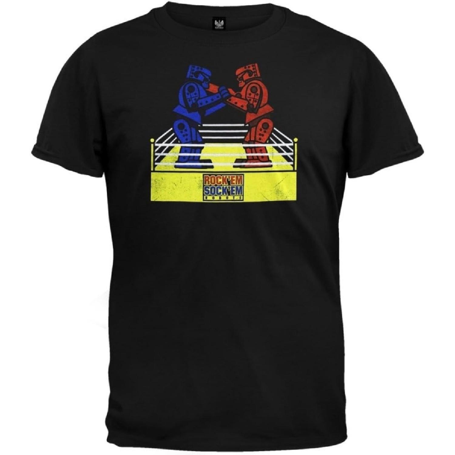 Rock Em Sock Em Robots - Robot Scrap Soft T-Shirt S