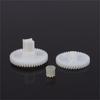 Practical Enhanced Side Brush Motor Gear Replacement Plastic Texture Suitable for Robot Vacuum Cleaner Drive Component