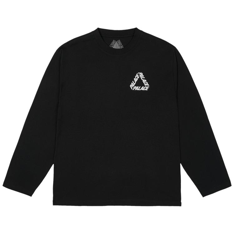 

Palace P3 Long-Sleeve Black Unisex Tops P27LS002 M