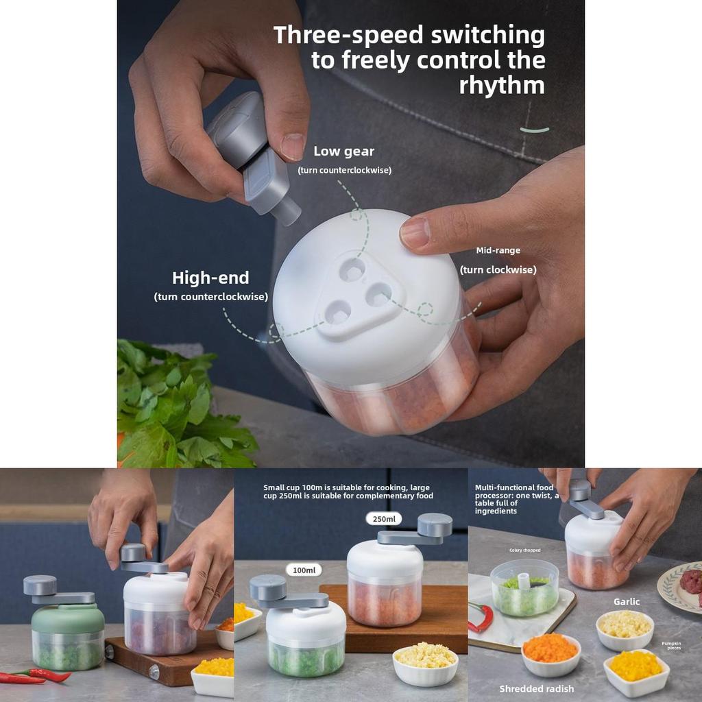 Manual Garlic Press With Multi Function Design For Home Cooking And Gift Use