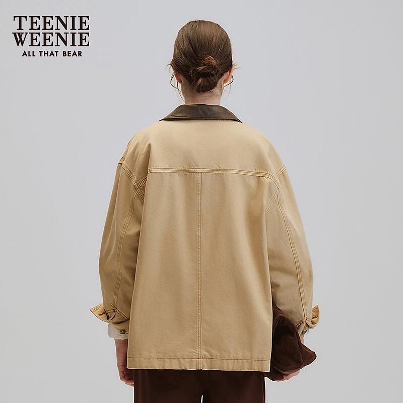 Teenie Weenie Women's Bear Letter Spring Jacket