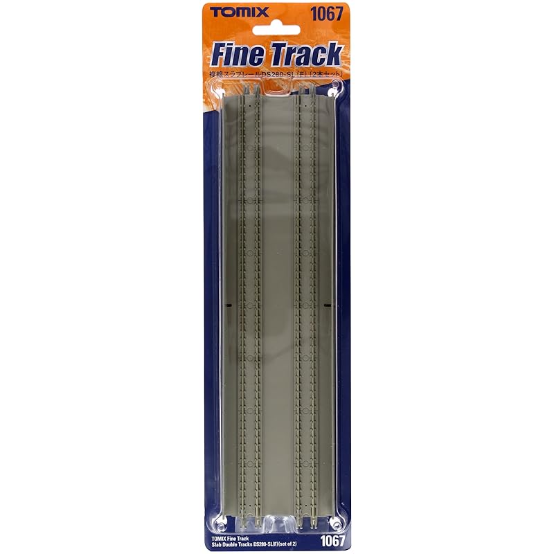 

TOMYTEC N gauge double track slab rail DS280-SL F Set of 2 1067 model train supplies