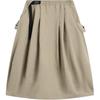 Simple Solid Color Comfortable Versatile Casual Long Skirt Women Skirts ASKV294-4