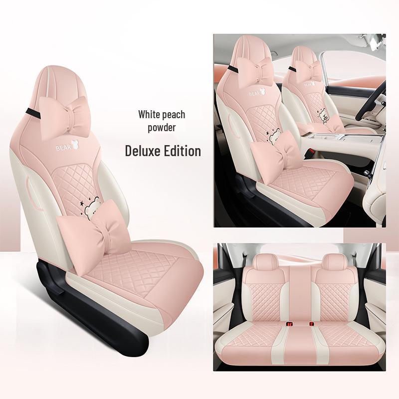 Wuling Bingo S Full Leather Car Seat Cushion - Four Seasons Version 2025