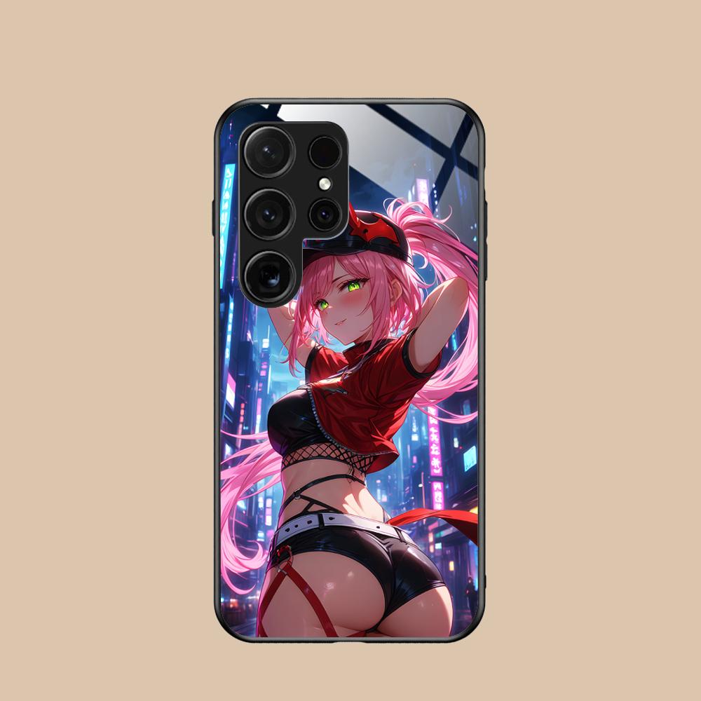 

HSR Rappa Glass Mobile Phone Case for Samsung Galaxy A56 55 54 53 52 51 36 35 34 23 16 15 5G Colorful Cover Galaxy A13 4G
