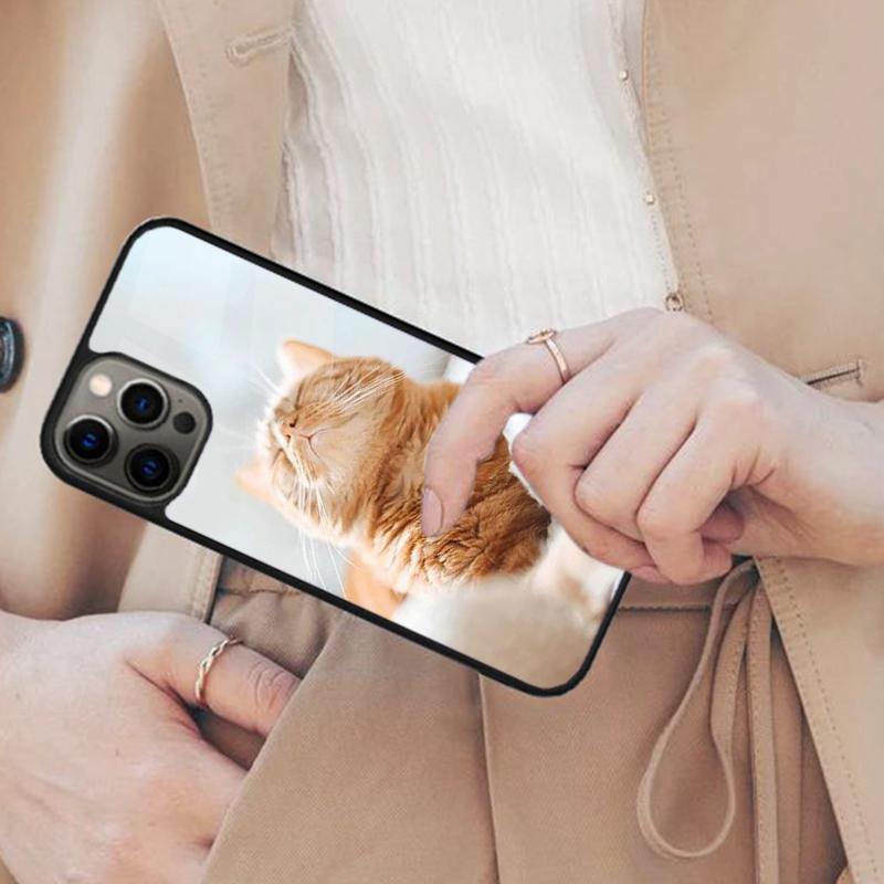 Cute Cat Animal Magnetic Phone Case For APPLE iPhone 17 Air 16 14 13 12 Pro Max 15 Plus Wireless Charge With MagSafe Cover