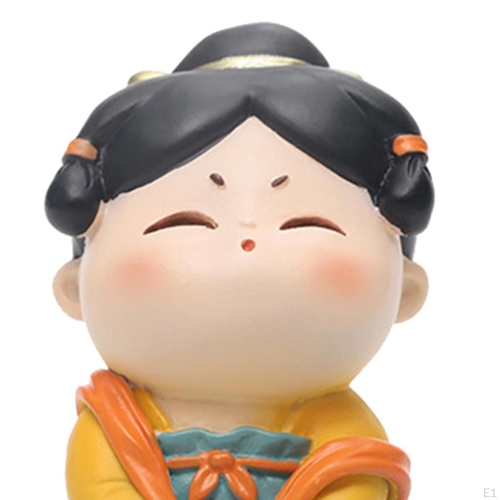 Suporte de Telefone para Carro Poliresina Figura de Smartphone Suporte Preguiçoso Decoração