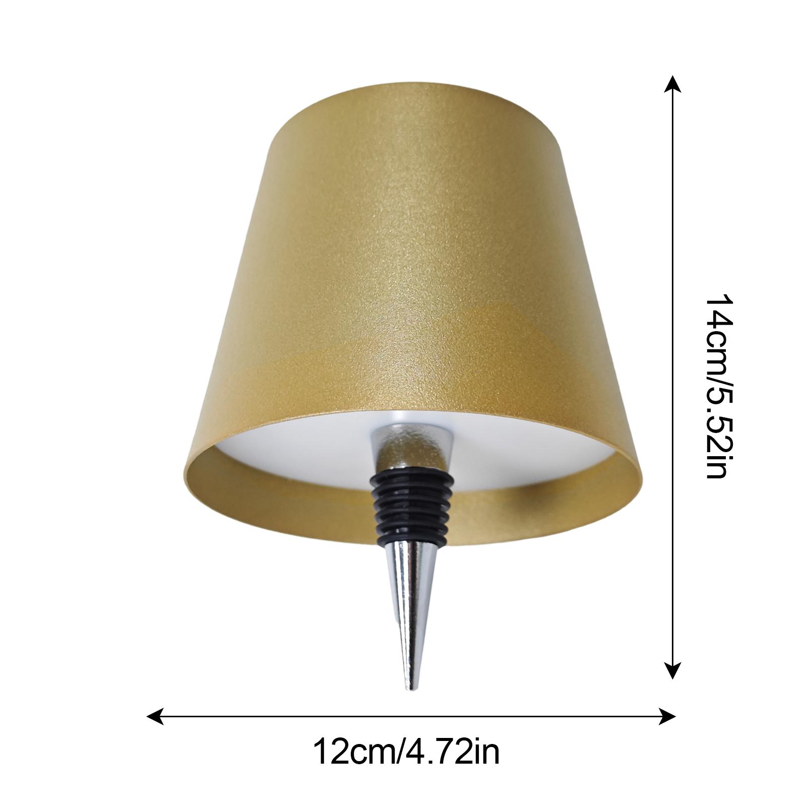 

Беспроводная лампа для бутылок, светодиодный ночник для винных бутылок, перезаряжаемый сенсорный пульт управления, 3 цвета света, прикроватные лампы для ресторана, бара абрикосовый