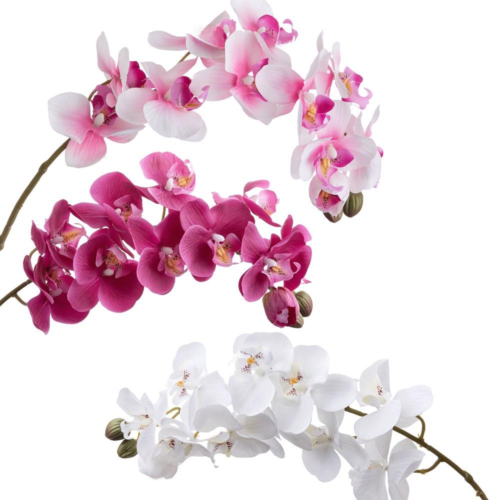 Elegant Large Faux Phalaenopsis for Weddings & Home Decor