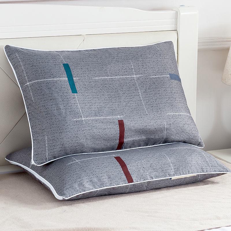 Single Pillow Set: Includes Removable & Washable Pillowcase, Perfect for Student & Adult Neck Support