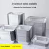 Cmaos Disposable Aluminum Foil Rectangular Meal Prep Containers