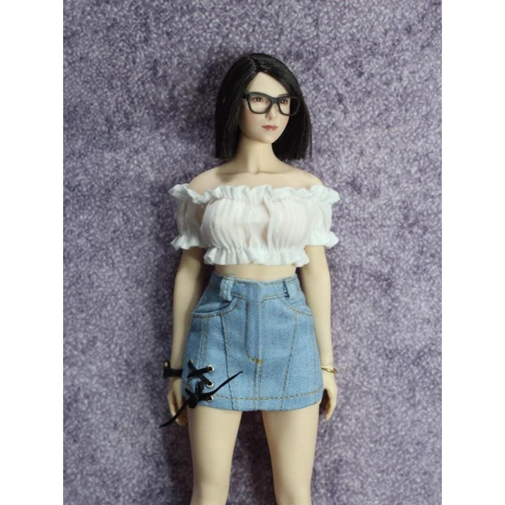 1/6 Clothes Sexy Women Secretary Clothes, Work Daily Simple (Head and body not included)