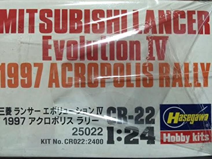 Hasegawa Lancer Evolution Acropolis Rally 1/24 IV'97 #CR22