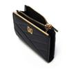 Daks Black Leather Dd Logo 2 Zip Wallet Dcwa2f417bk