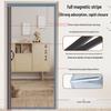 Diamond Mesh Magnetic Mosquito Door Curtain with Full-Frame Seal