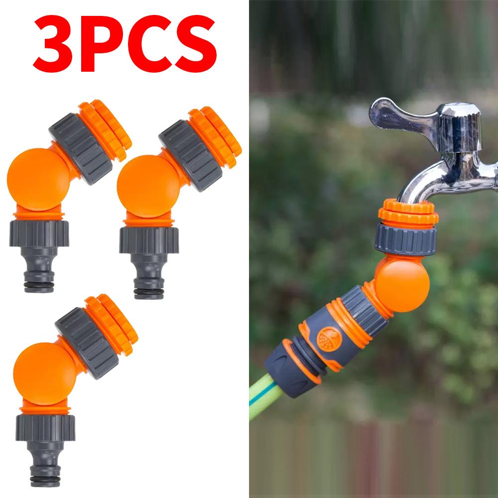 3PCS/1PC Garden Hose Connector Faucet Adapter 1/2 Inch Hose, Kitchen Faucet Adapter Quick Connect for Watering and Irrigation
