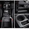 Premium Cup Holder, Console, And Door Pocket Erts Kit Compatible With Toyota 4Runner Accessories 2010-2024 (2 Row, Black Trim)-27PC Set