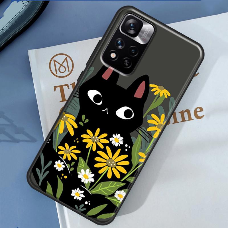 Cute Daisy Flower Case For Xiaomi Redmi 13C 10C 12C 14C Redmi Note 14 13 Pro 12 11 9 10 9S 10S 11S 12S Cover