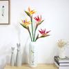 Hochzeit Dekor Strelitzia Reginae Paradiesvogel Fake Pflanze Künstliche Blume
