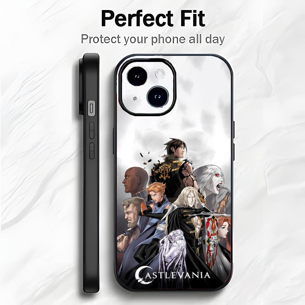 Gothic Horror Game C-Castlevania Phone Case Phone Case Soft Packaging Lightweight For iPhone17 16 15 14 13ProMax