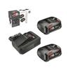 Pack 2 Batteries 18V 2,5 Ah + Charger AL 18V-44 - Bosch - POWER FOR ALL 18V