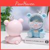 Resin Craft Cartoon Star Bear Night Light For Girls Bedroom Decor Gift For Besties Holiday Present