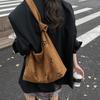 Niche Premium Velvet Bread Retro New Large-capacity Shoulder Bag Underarm Bag Casual Versatile Commuter Tote Bag