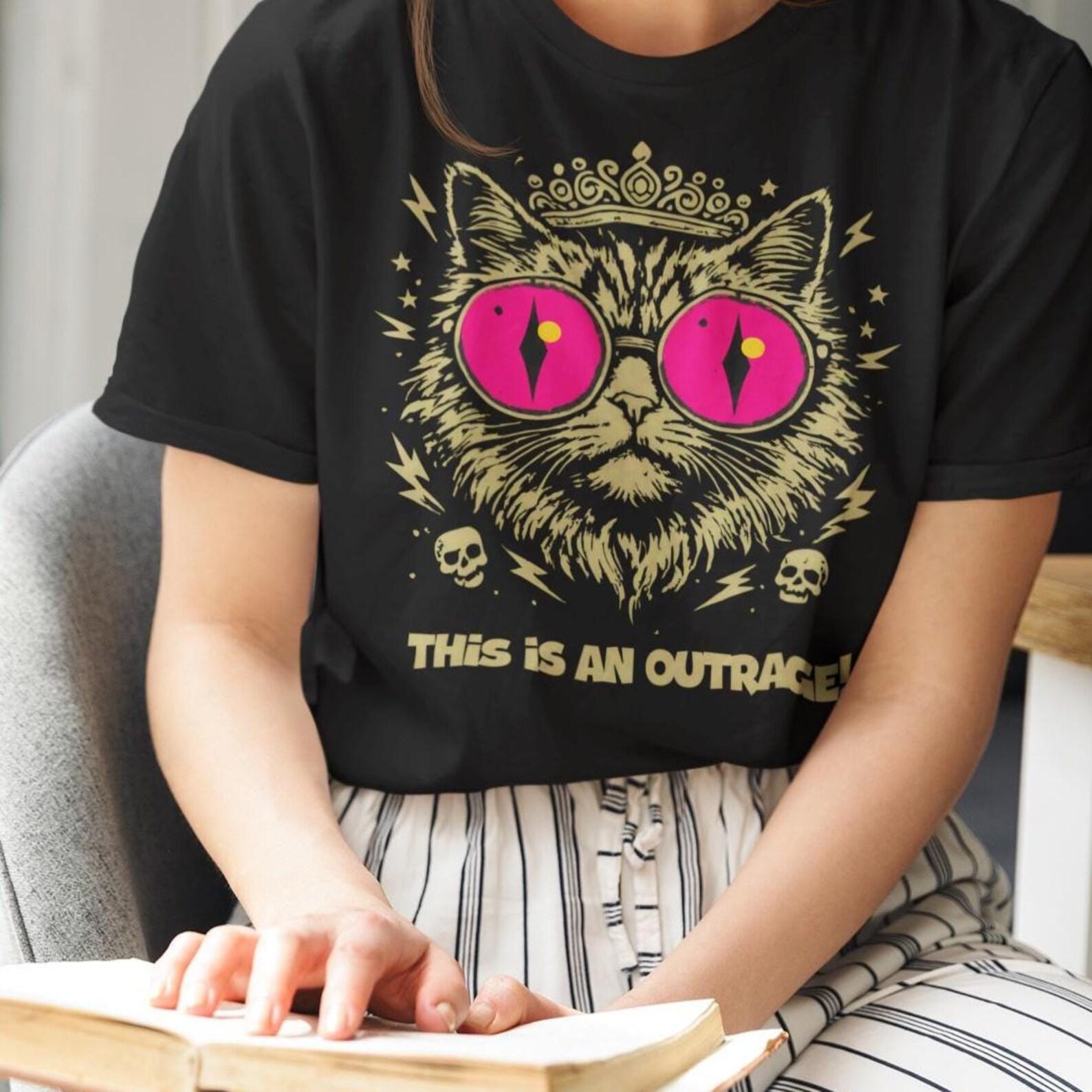 Princess Donut This Is An Outrage Shirt - Dungeon Crawler Carl,Donut and Mongo,Fantasy Bookish 3XL